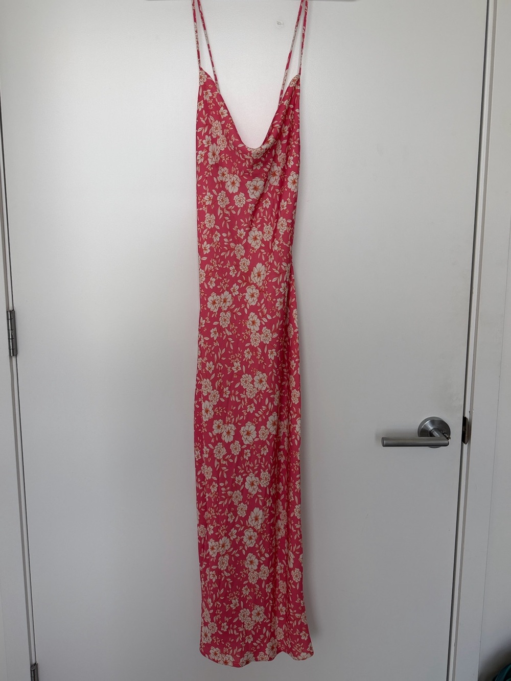RESA Madison slip dress in Guava NWT